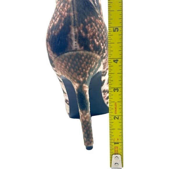 CHARLES by Charles David Panama Snake Animal Print Boots BNWT - Picture 7 of 10